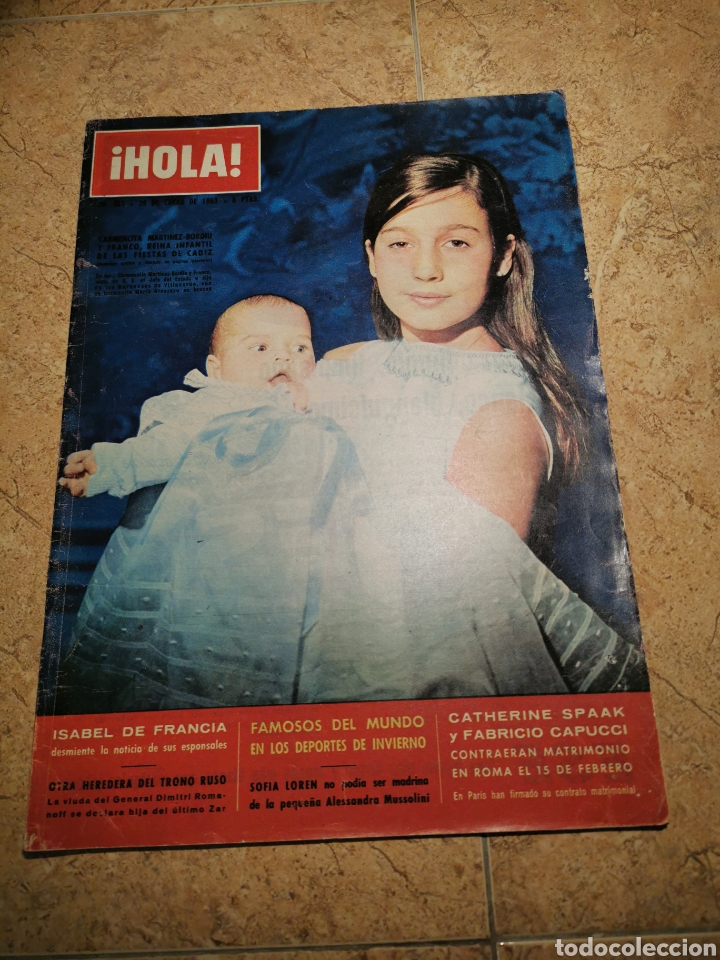Collectionnisme de Magazine &iexcl;Hola!: Revista Hola n&uacute;mero 961