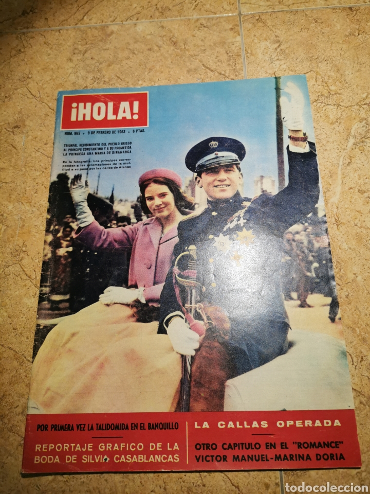 Collectionnisme de Magazine &iexcl;Hola!: Revista Hola n&uacute;mero 963