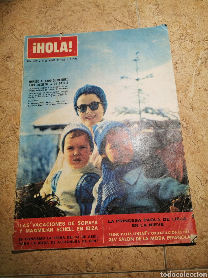 Collectionnisme de Magazine &iexcl;Hola!: Revista Hola n&uacute;mero 967