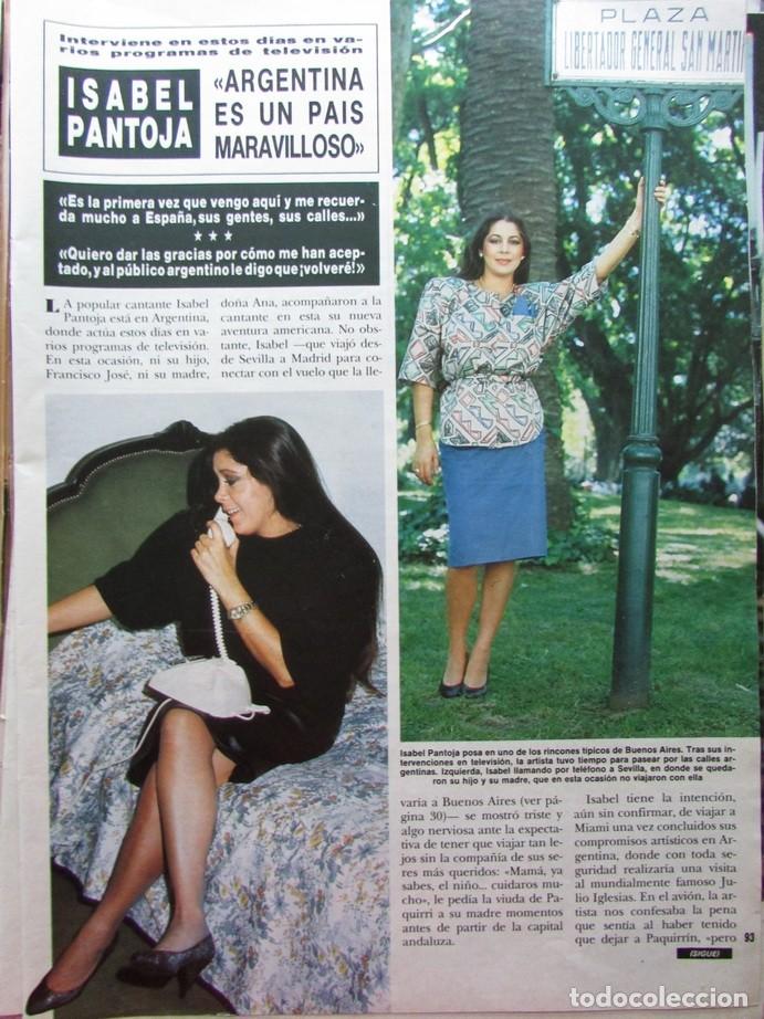 recorte revista hola nº 2205 1986 isabel pantoj - Compra venta en  todocoleccion