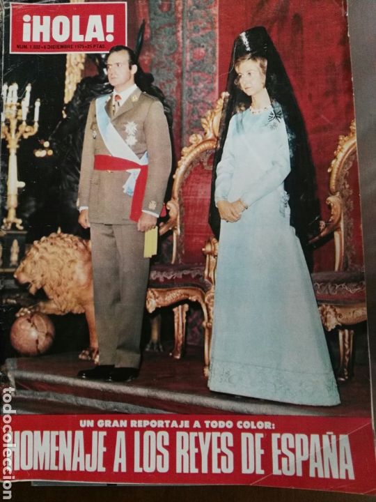 Collectionnisme de Magazine &iexcl;Hola!: Revista Homenaje a los Reyes.