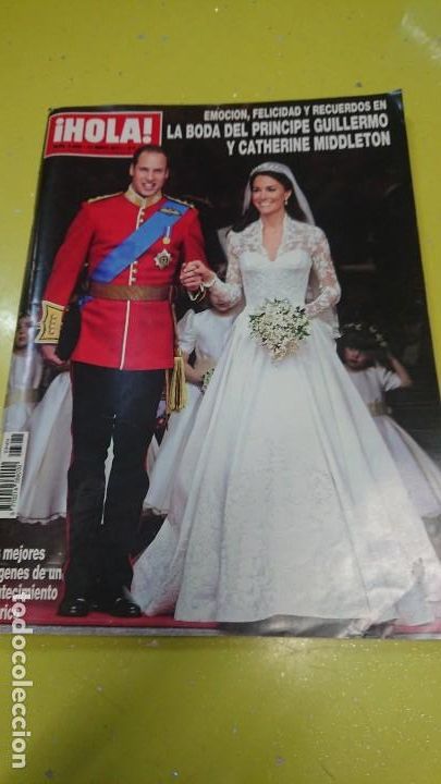 Coleccionismo de Revista Hola: REVISTA HOLA BODA PR&Iacute;NCIPE GUILLERMO Y CATHERINE MIDDLETON - 11 MAYO 2011