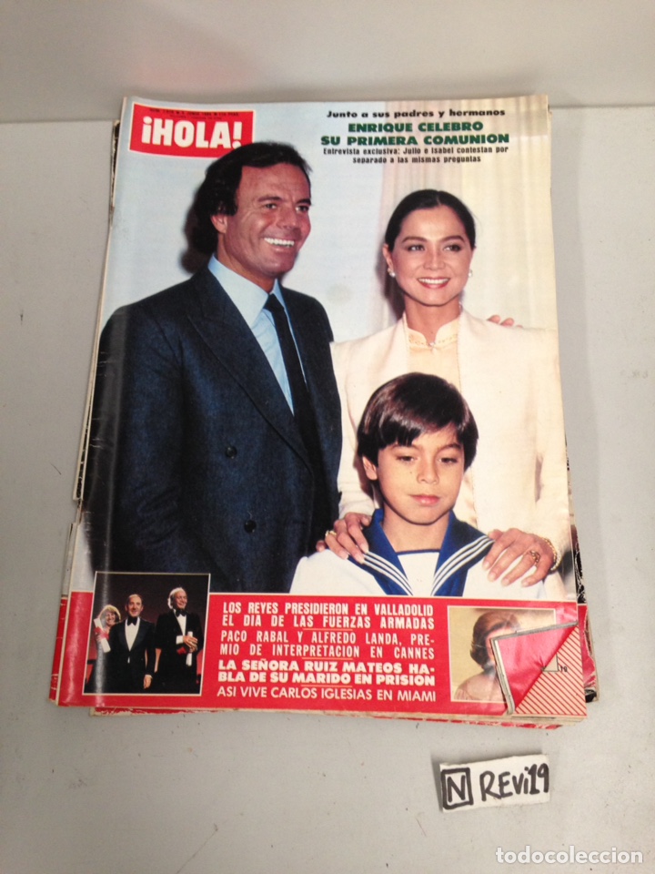Collectionnisme de Magazine &iexcl;Hola!: Antigua revista HOLA