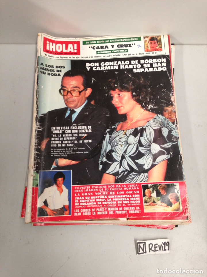 Collectionnisme de Magazine &iexcl;Hola!: Antigua revista HOLA