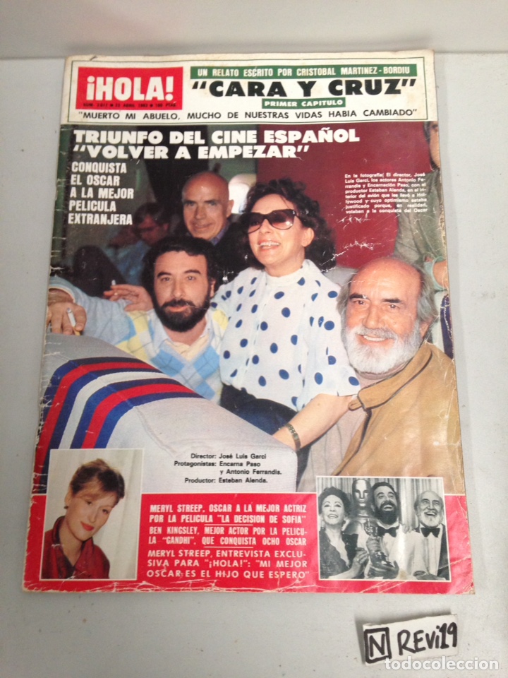 Collectionnisme de Magazine &iexcl;Hola!: Antigua revista HOLA