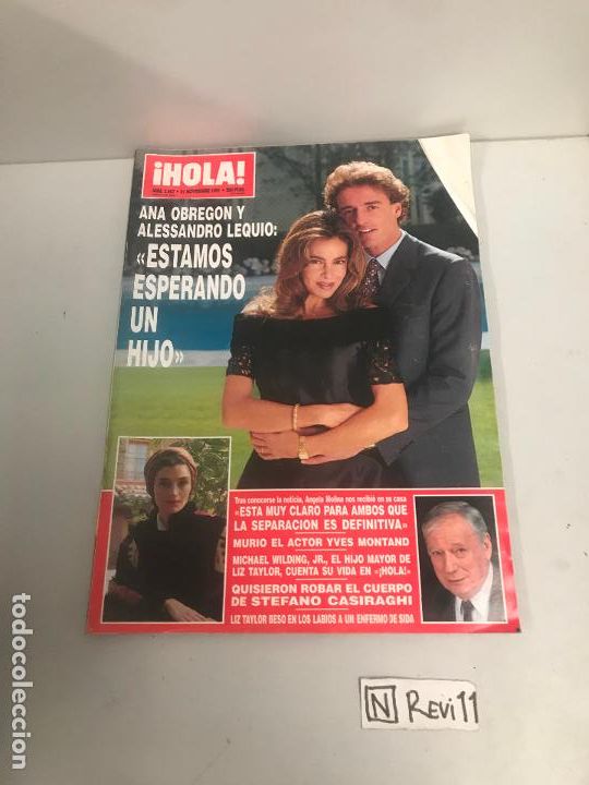 Collectionnisme de Magazine &iexcl;Hola!: Antigua revista HOLA