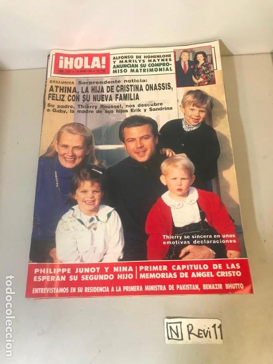 Collectionnisme de Magazine &iexcl;Hola!: Antigua revista HOLA