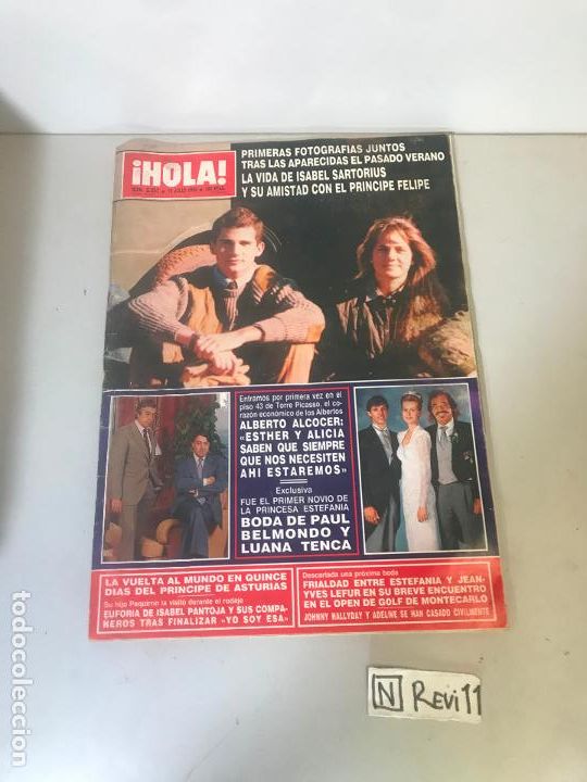 Collectionnisme de Magazine &iexcl;Hola!: Antigua revista HOLA