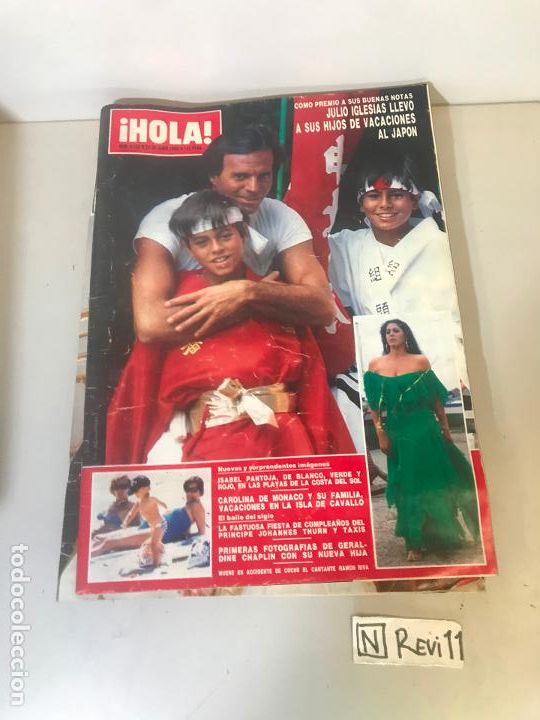 Collectionnisme de Magazine &iexcl;Hola!: Antigua revista HOLA