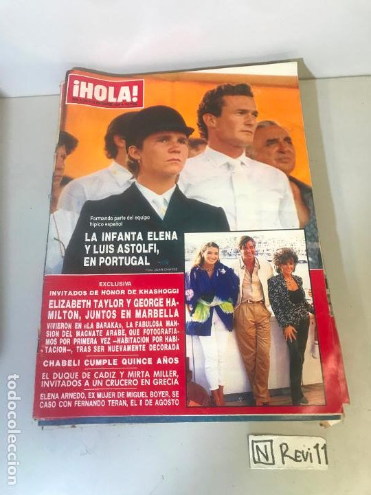 Collectionnisme de Magazine &iexcl;Hola!: Antigua revista HOLA