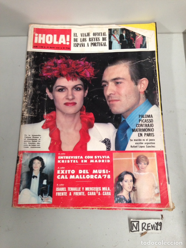 Collectionnisme de Magazine &iexcl;Hola!: Antigua revista HOLA
