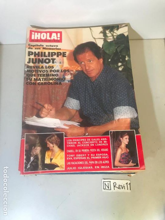 Collectionnisme de Magazine &iexcl;Hola!: Antigua revista HOLA