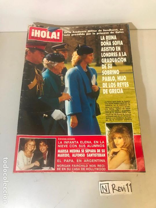 Collectionnisme de Magazine &iexcl;Hola!: Antigua revista HOLA