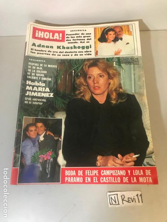 Collectionnisme de Magazine &iexcl;Hola!: Antigua revista HOLA