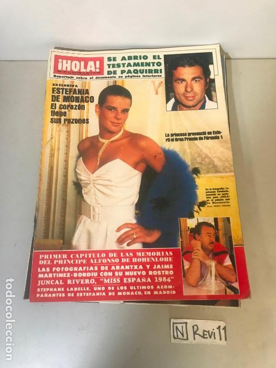 Collectionnisme de Magazine &iexcl;Hola!: Antigua revista HOLA