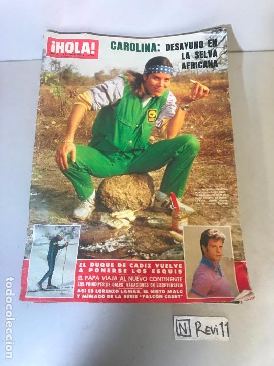 Coleccionismo de Revista Hola: Antigua revista HOLA