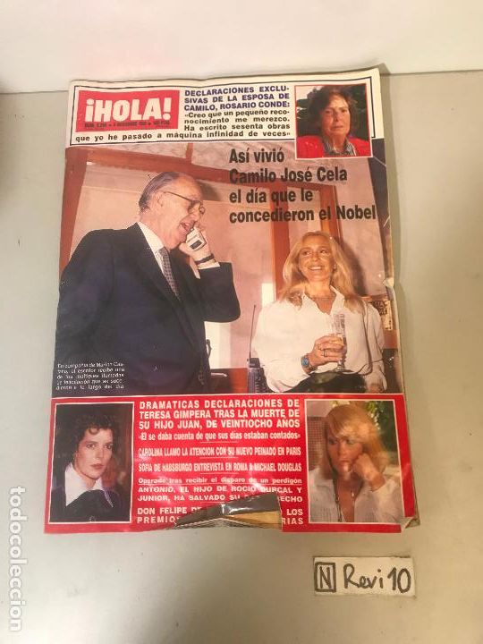Coleccionismo de Revista Hola: Antigua revista HOLA