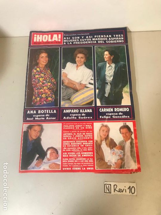 Collectionnisme de Magazine &iexcl;Hola!: Antigua revista HOLA