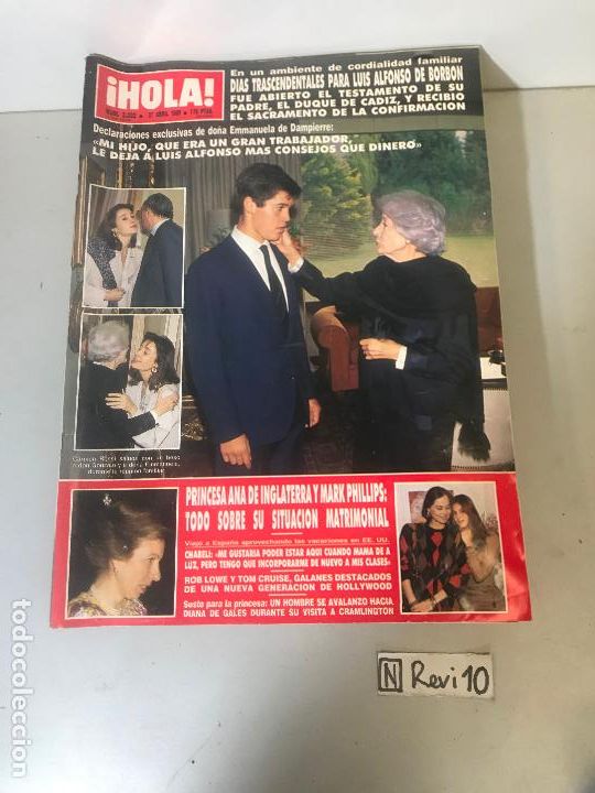 Collectionnisme de Magazine &iexcl;Hola!: Antigua revista HOLA