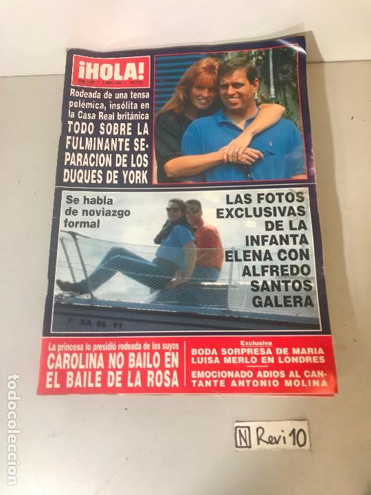 Collectionnisme de Magazine &iexcl;Hola!: Antigua revista HOLA