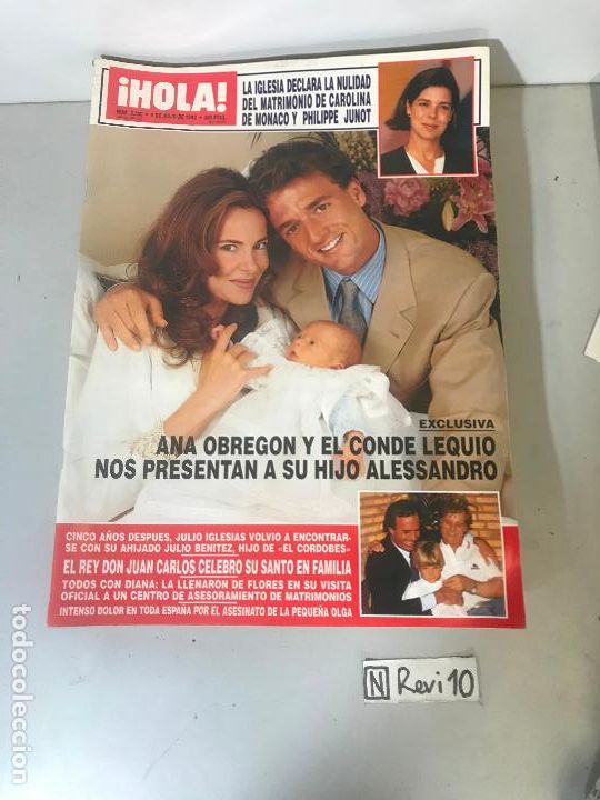 Collectionnisme de Magazine &iexcl;Hola!: Antigua revista HOLA