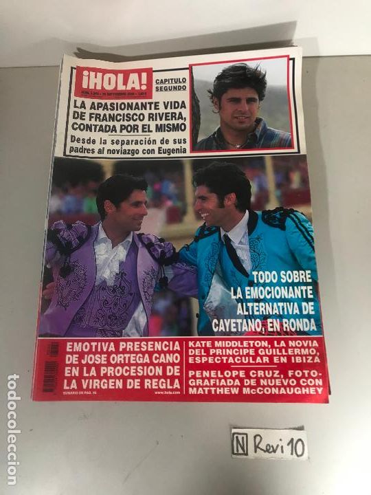 Collectionnisme de Magazine &iexcl;Hola!: Antigua revista HOLA