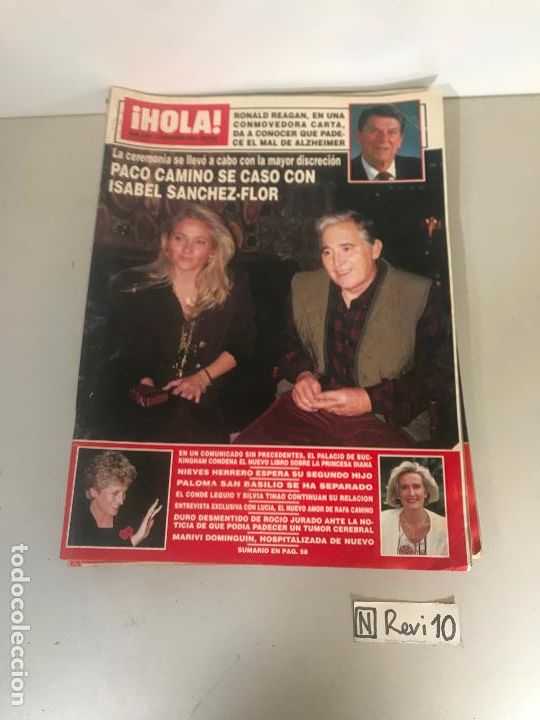 Collectionnisme de Magazine &iexcl;Hola!: Antigua revista HOLA