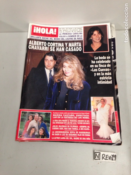 Collectionnisme de Magazine &iexcl;Hola!: Antigua revista HOLA