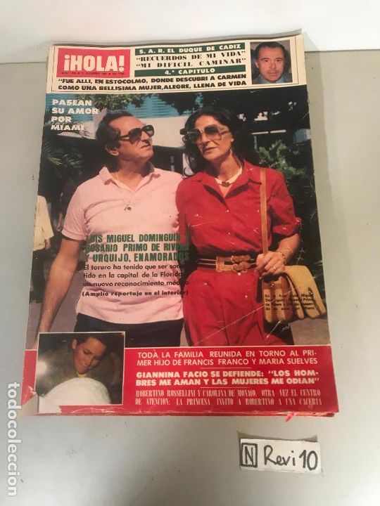 Collectionnisme de Magazine &iexcl;Hola!: Antigua revista HOLA
