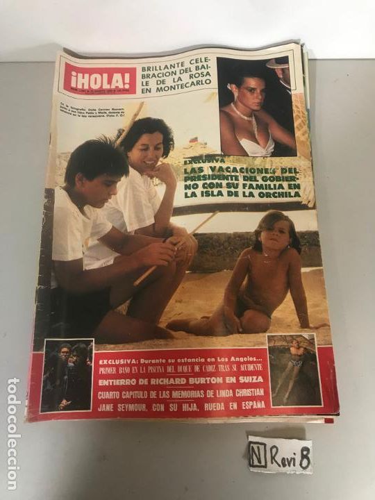 Collectionnisme de Magazine &iexcl;Hola!: Antigua revista HOLA