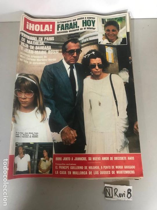 Collectionnisme de Magazine &iexcl;Hola!: Antigua revista HOLA