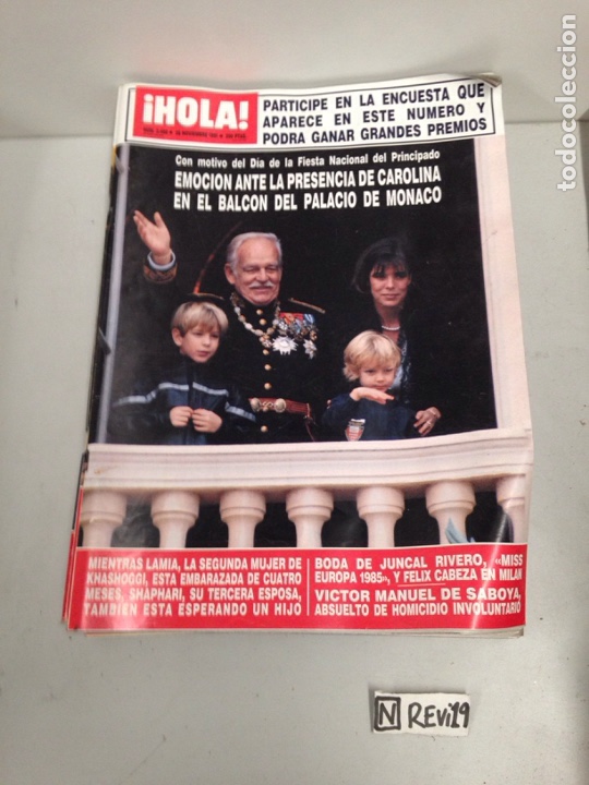 Collectionnisme de Magazine &iexcl;Hola!: Antigua revista HOLA