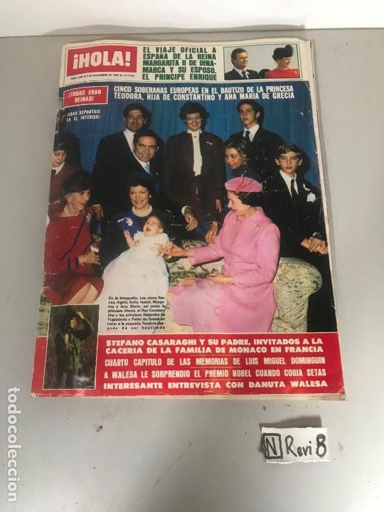 Collectionnisme de Magazine &iexcl;Hola!: Antigua revista HOLA