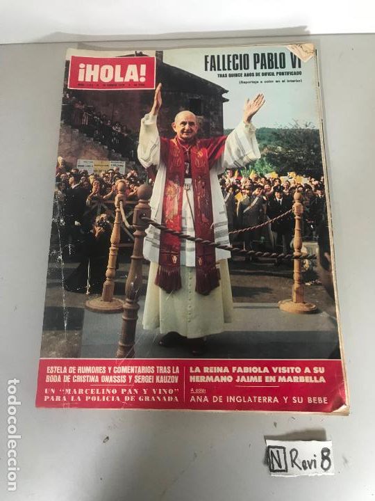 Collectionnisme de Magazine &iexcl;Hola!: Antigua revista HOLA