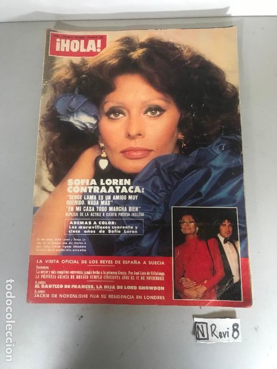 Collectionnisme de Magazine &iexcl;Hola!: Antigua revista HOLA