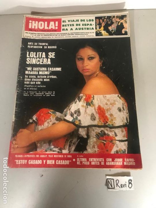Collectionnisme de Magazine &iexcl;Hola!: Antigua revista HOLA