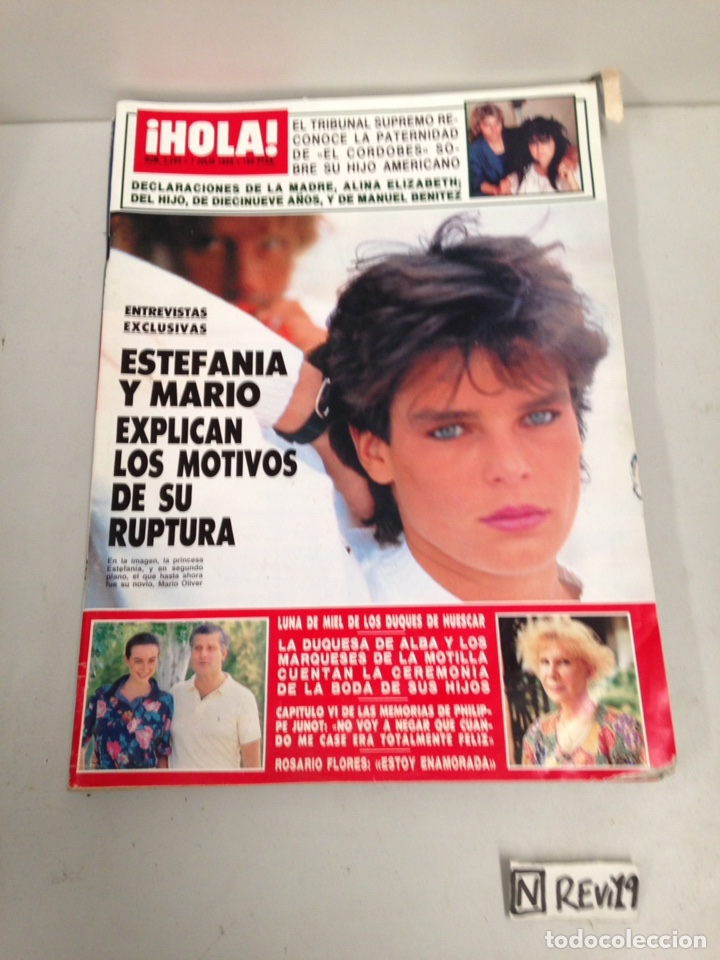 Collectionnisme de Magazine &iexcl;Hola!: Antigua revista HOLA