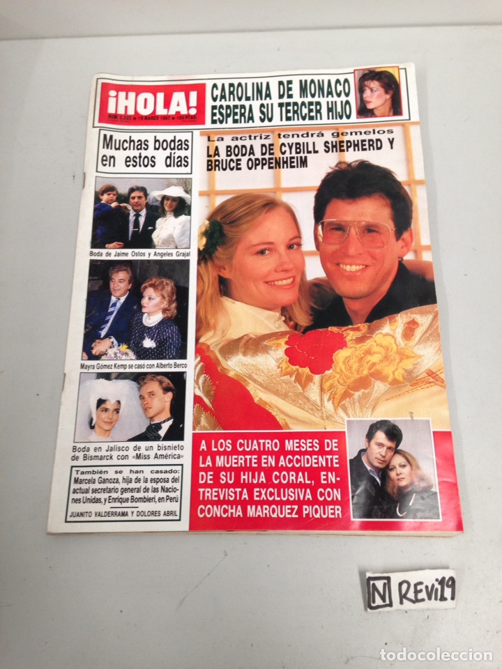 Collectionnisme de Magazine &iexcl;Hola!: Antigua revista HOLA