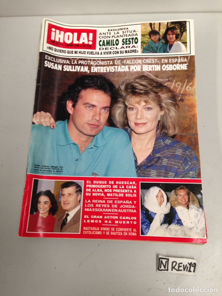 Collectionnisme de Magazine &iexcl;Hola!: Antigua revista HOLA