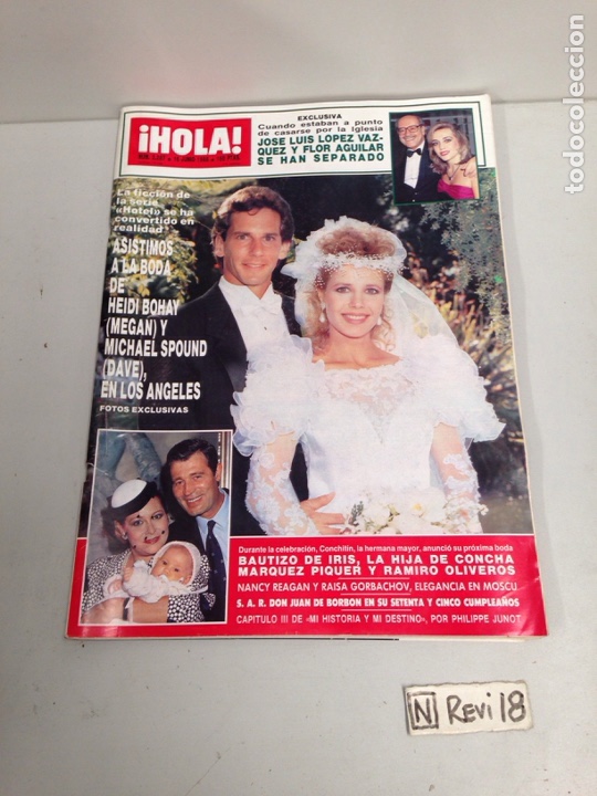 Collectionnisme de Magazine &iexcl;Hola!: Antigua revista HOLA