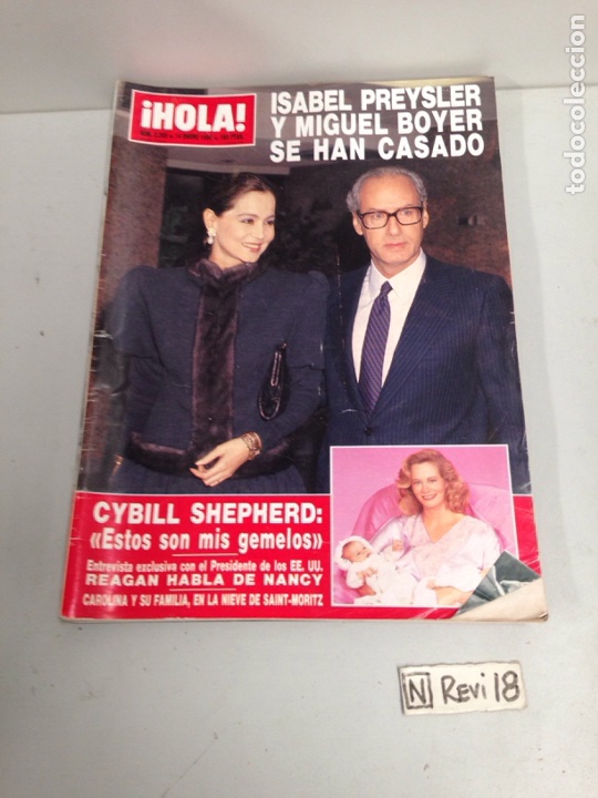 Collectionnisme de Magazine &iexcl;Hola!: Antigua revista HOLA