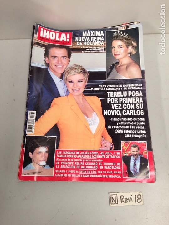 Collectionnisme de Magazine &iexcl;Hola!: Antigua revista HOLA