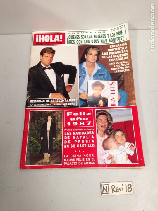 Coleccionismo de Revista Hola: Antigua revista HOLA