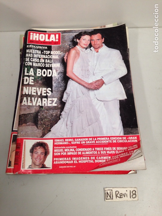Collectionnisme de Magazine &iexcl;Hola!: Antigua revista HOLA