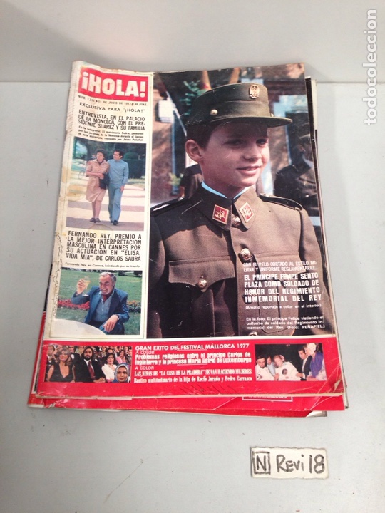 Collectionnisme de Magazine &iexcl;Hola!: Antigua revista HOLA
