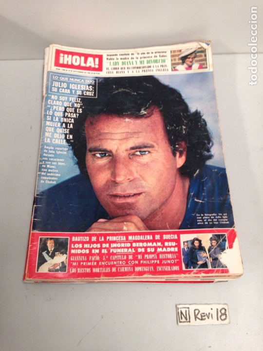 Collectionnisme de Magazine &iexcl;Hola!: Antigua revista HOLA