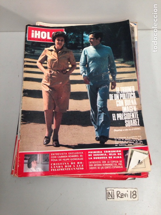 Collectionnisme de Magazine &iexcl;Hola!: Antigua revista HOLA