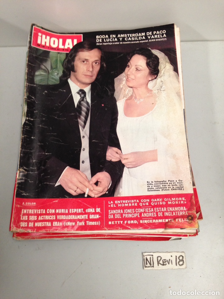 Collectionnisme de Magazine &iexcl;Hola!: Antigua revista HOLA