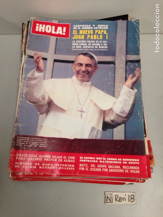 Collectionnisme de Magazine &iexcl;Hola!: Antigua revista HOLA