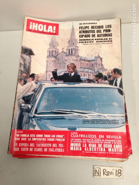 Sammeln von Zeitschriften &iexcl;Hola!: Antigua revista HOLA